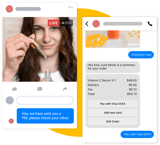 Facebook live commerce Facebook live commerce